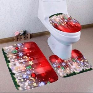 Christmas bathroom set